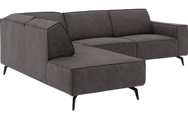 Goossens hoekbank hercules grijs microvezel - 8235121-goossens-hercules-bank-microvezel-grijs-04