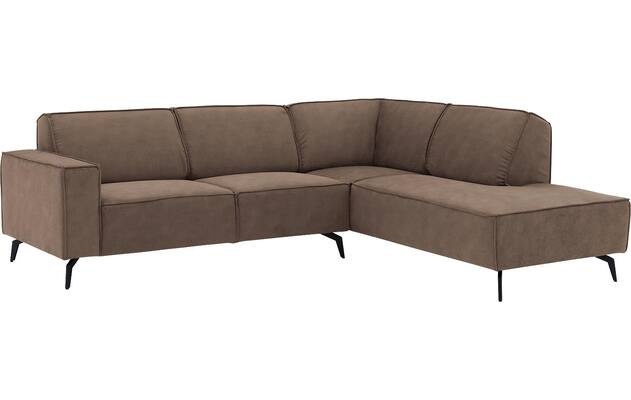 Goossens hoekbank hercules bruin microvezel - 8235127-goossens-hercules-bank-microvezel-bruin-02