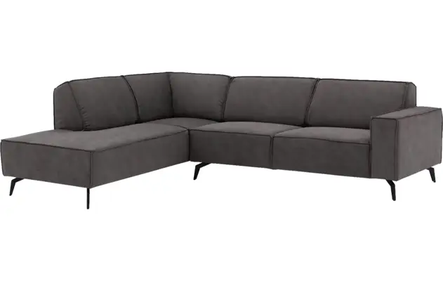 Goossens hoekbank hercules grijs microvezel - 8235129-goossens-hercules-bank-microvezel-grijs-02