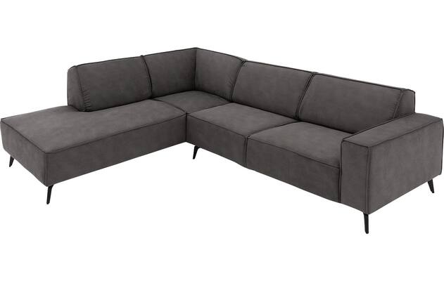 Goossens hoekbank hercules grijs microvezel - 8235129-goossens-hercules-bank-microvezel-grijs-05