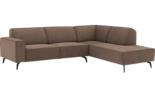 Goossens hoekbank hercules bruin microvezel - 8235135-goossens-hercules-bank-microvezel-bruin-02