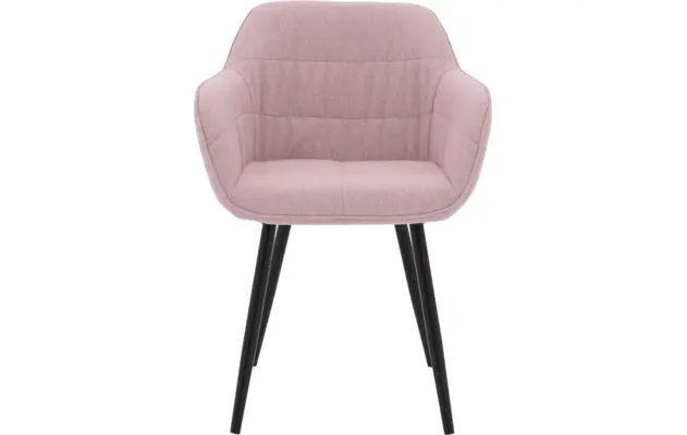 Goossens basic eetkamerstoel lize roze stof - 8235235-goossens-basic-lize-eetkamerstoel-stof-roze-04