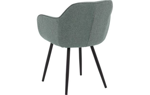 Goossens basic eetkamerstoel lize groen stof - 8235236-goossens-basic-lize-eetkamerstoel-stof-groen-02