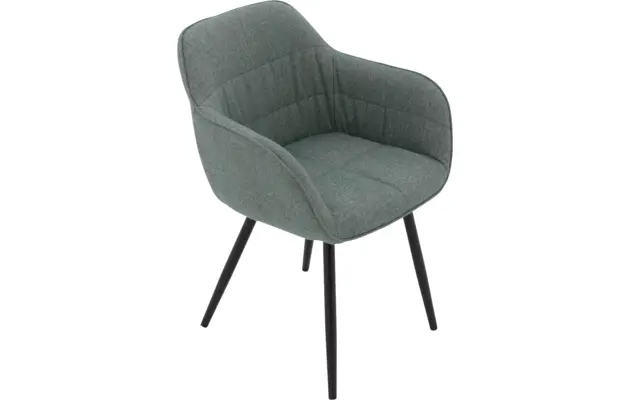 Goossens basic eetkamerstoel lize groen stof - 8235236-goossens-basic-lize-eetkamerstoel-stof-groen-05