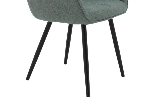 Goossens basic eetkamerstoel lize groen stof - 8235236-goossens-basic-lize-eetkamerstoel-stof-groen-06