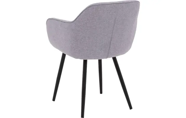 Goossens basic eetkamerstoel lize grijs stof - 8235237-goossens-basic-lize-eetkamerstoel-stof-grijs-02
