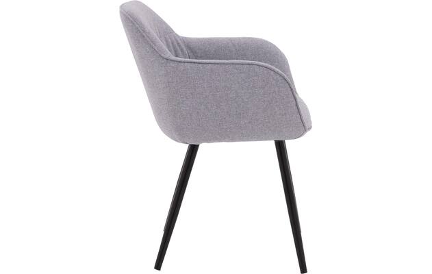 Goossens basic eetkamerstoel lize grijs stof - 8235237-goossens-basic-lize-eetkamerstoel-stof-grijs-03