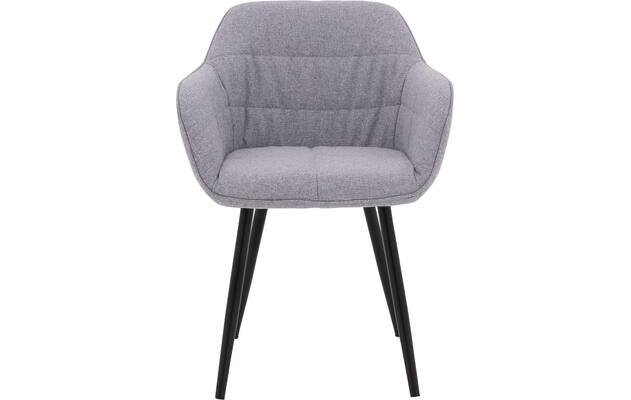 Goossens basic eetkamerstoel lize grijs stof - 8235237-goossens-basic-lize-eetkamerstoel-stof-grijs-04