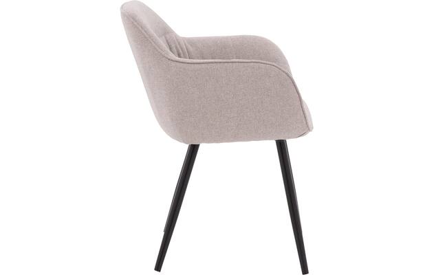 Goossens basic eetkamerstoel lize beige stof - 8235238-goossens-basic-lize-eetkamerstoel-stof-bruin-03