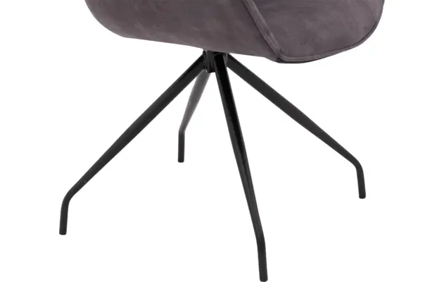 Goossens basic eetkamerstoel ebi grijs stof - 8235242-goossens-basic-ebi-eetkamerstoel-stof-grijs-04