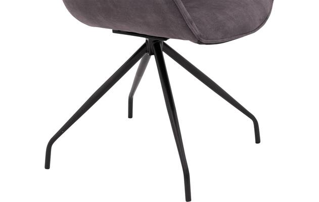 Goossens basic eetkamerstoel ebi grijs stof - 8235242-goossens-basic-ebi-eetkamerstoel-stof-grijs-05