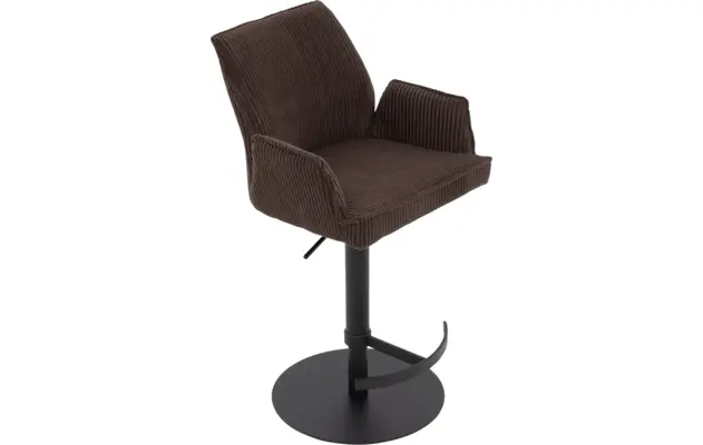 Goossens barstoel laurens bruin stof - 8235254-goossens-laurens-barstoel-stof-05