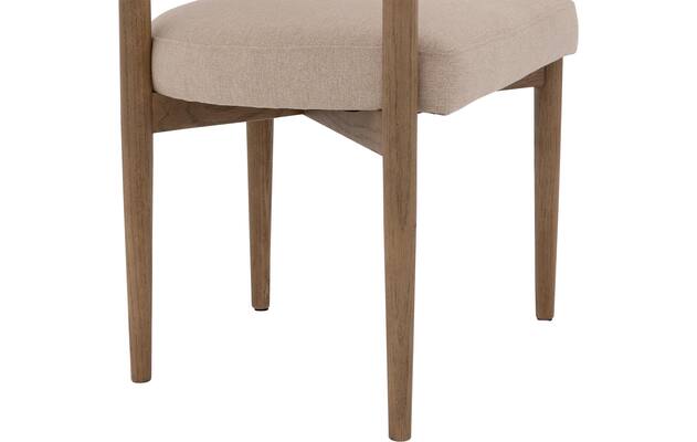 Goossens excellent eetkamerstoel splinter beige stof - 8235283-goossens-excellent-splinter-eetkamerstoel-stof-bruin-06