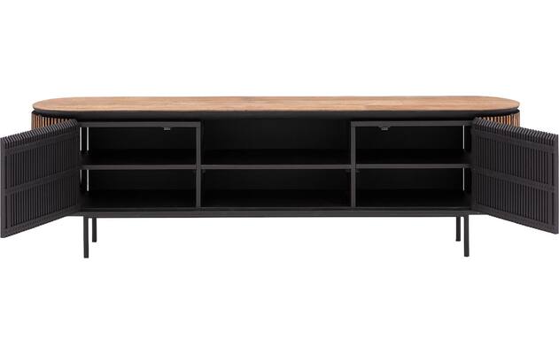 Goossens tv meubel adel bruin teak - 8235523-goossens-adel-tv-meubel-teak-bruin-03