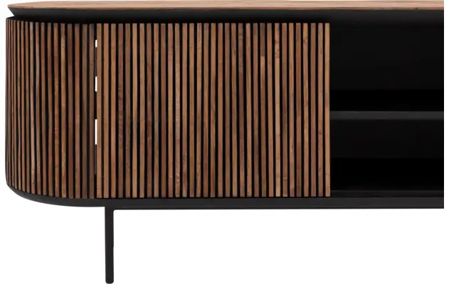 Goossens tv meubel adel bruin teak - 8235523-goossens-adel-tv-meubel-teak-bruin-08