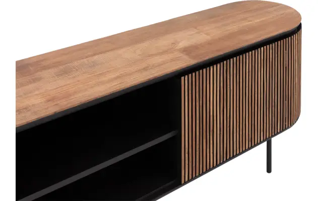 Goossens tv meubel adel bruin teak - 8235523-goossens-adel-tv-meubel-teak-bruin-09