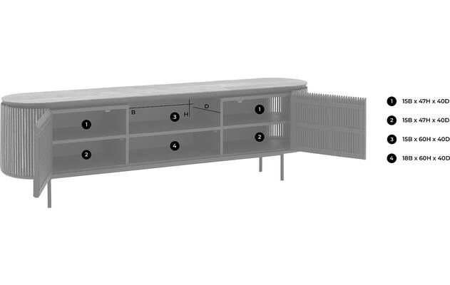 Goossens tv meubel adel bruin teak - 8235523-goossens-adel-tv-meubel-teak-bruin-51