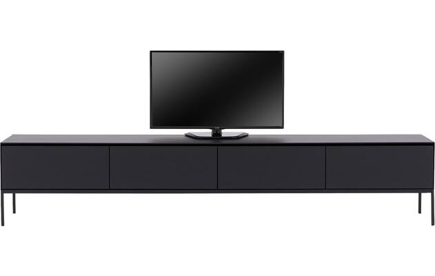 Goossens excellent tv meubel vic zwart eiken - 8235544-goossens-vic-tv-meubel-eiken-zwart-02