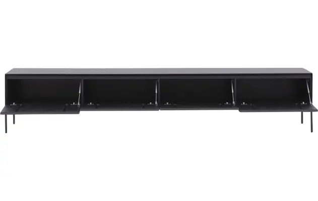 Goossens excellent tv meubel vic zwart eiken - 8235544-goossens-vic-tv-meubel-eiken-zwart-03