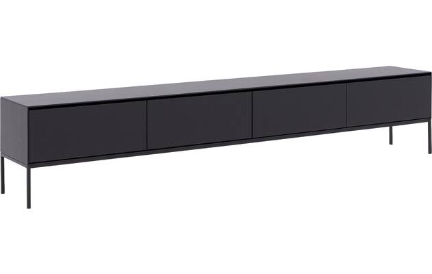 Goossens excellent tv meubel vic zwart eiken - 8235544-goossens-vic-tv-meubel-eiken-zwart-04