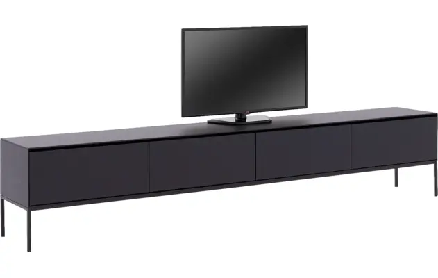 Goossens excellent tv meubel vic zwart eiken - 8235544-goossens-vic-tv-meubel-eiken-zwart-05