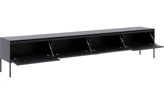 Goossens excellent tv meubel vic zwart eiken - 8235544-goossens-vic-tv-meubel-eiken-zwart-06
