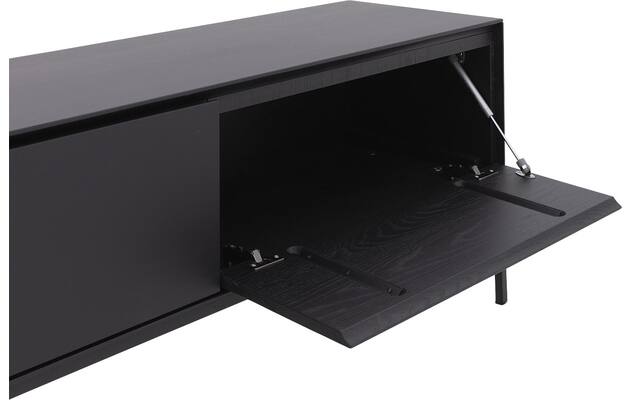 Goossens excellent tv meubel vic zwart eiken - 8235544-goossens-vic-tv-meubel-eiken-zwart-08