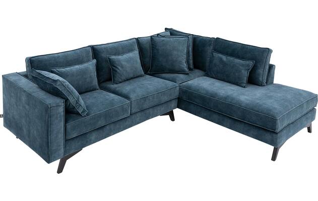 Goossens hoekbank chambre blauw stof - 8235555-goossens-chambre-bank-stof-blauw-03
