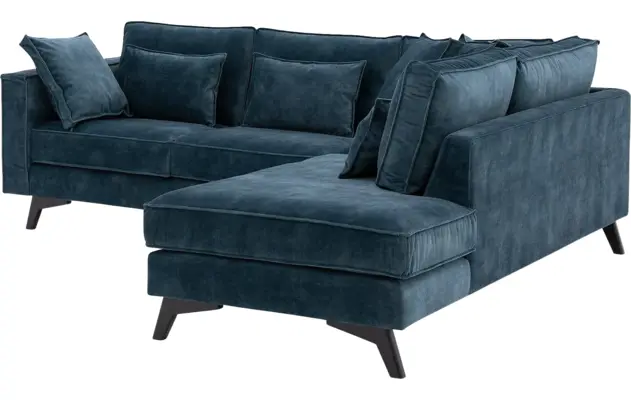 Goossens hoekbank chambre blauw stof - 8235555-goossens-chambre-bank-stof-blauw-04