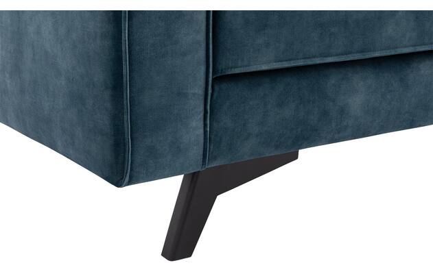 Goossens hoekbank chambre blauw stof - 8235555-goossens-chambre-bank-stof-blauw-09