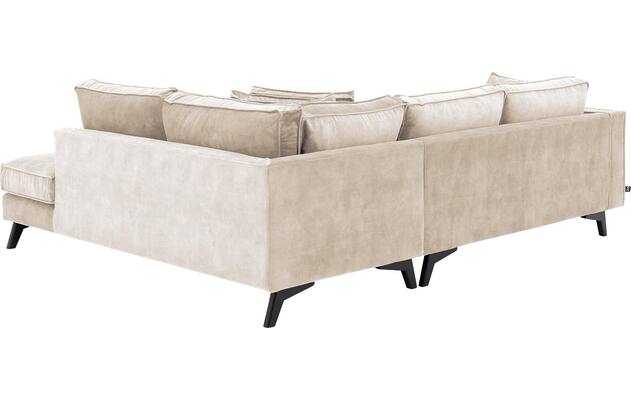 Goossens hoekbank chambre beige stof - 8235556-goossens-chambre-bank-stof-bruin-05