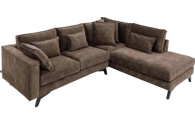 Goossens hoekbank chambre bruin stof - 8235558-goossens-chambre-bank-stof-bruin-03