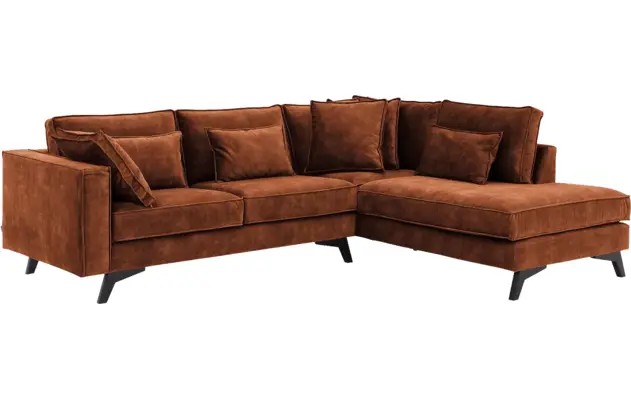 Goossens hoekbank chambre bruin stof - 8235560-goossens-chambre-bank-stof-bruin-02