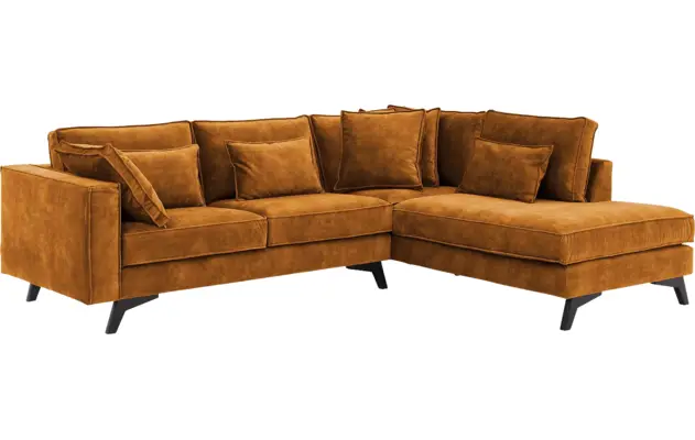 Goossens hoekbank chambre geel stof - 8235561-goossens-chambre-bank-stof-geel-02