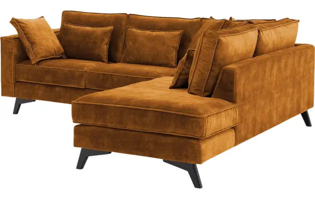 Goossens hoekbank chambre geel stof - 8235561-goossens-chambre-bank-stof-geel-04