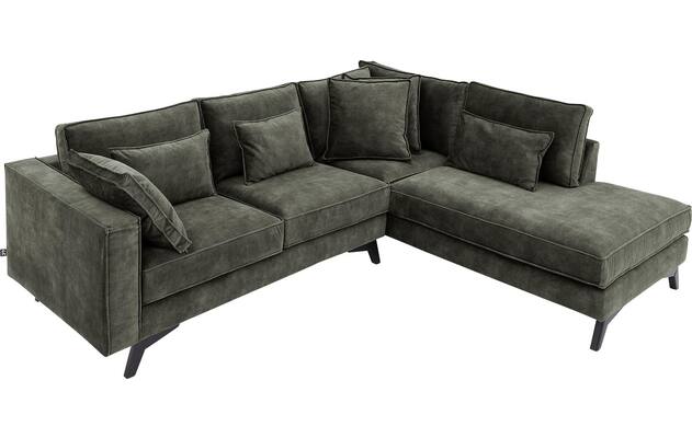 Goossens hoekbank chambre groen stof - 8235563-goossens-chambre-bank-stof-groen-05