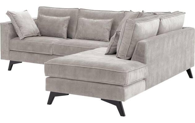 Goossens hoekbank chambre grijs stof - 8235566-goossens-chambre-bank-stof-grijs-04