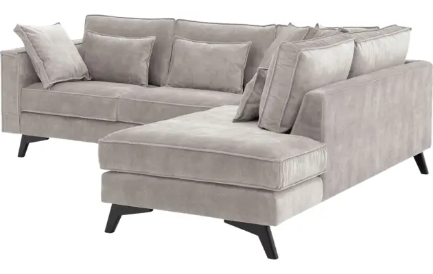 Goossens hoekbank chambre grijs stof - 8235566-goossens-chambre-bank-stof-grijs-04