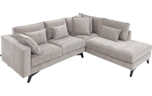 Goossens hoekbank chambre grijs stof - 8235566-goossens-chambre-bank-stof-grijs-05