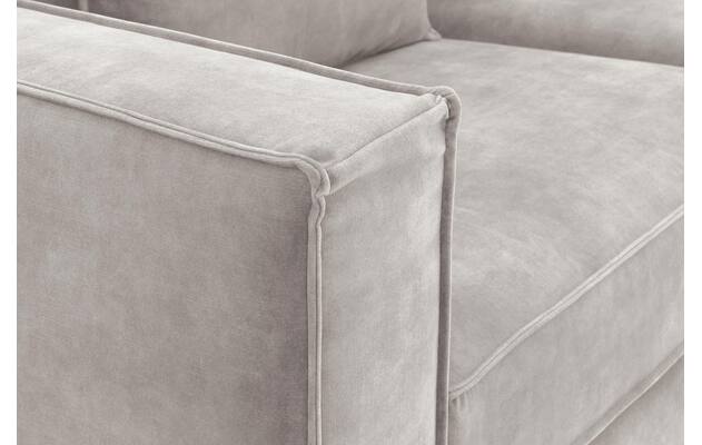 Goossens hoekbank chambre grijs stof - 8235566-goossens-chambre-bank-stof-grijs-07