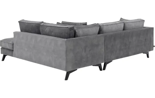 Goossens hoekbank chambre grijs stof - 8235567-goossens-chambre-bank-stof-grijs-03