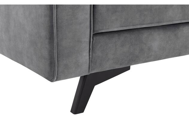 Goossens hoekbank chambre grijs stof - 8235567-goossens-chambre-bank-stof-grijs-08