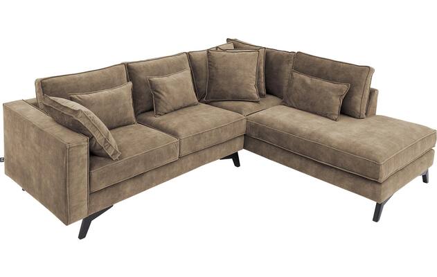 Goossens hoekbank chambre bruin stof - 8235569-goossens-chambre-bank-stof-bruin-05