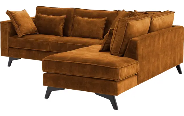 Goossens hoekbank chambre bruin stof - 8235570-goossens-chambre-bank-stof-bruin-04