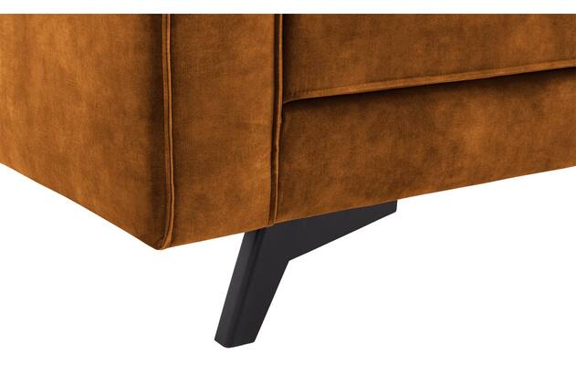 Goossens hoekbank chambre bruin stof - 8235570-goossens-chambre-bank-stof-bruin-08