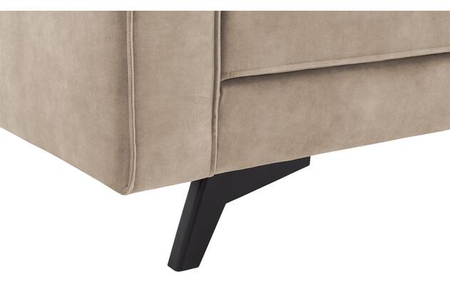 Goossens hoekbank chambre beige stof - 8235571-goossens-chambre-bank-stof-bruin-08