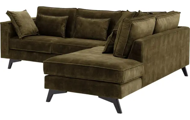 Goossens hoekbank chambre groen stof - 8235574-goossens-chambre-bank-stof-groen-04