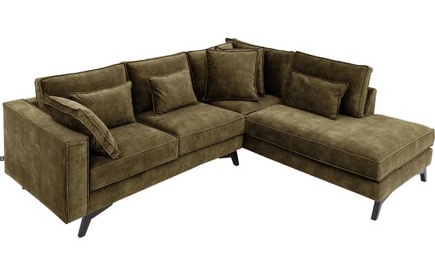 Goossens hoekbank chambre groen stof - 8235574-goossens-chambre-bank-stof-groen-05