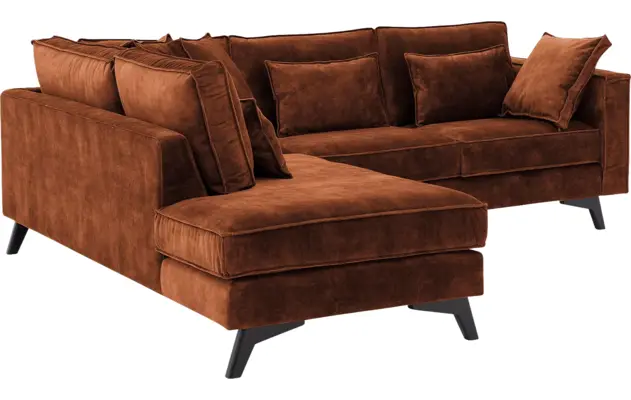 Goossens hoekbank chambre bruin stof - 8235585-goossens-chambre-bank-stof-bruin-04