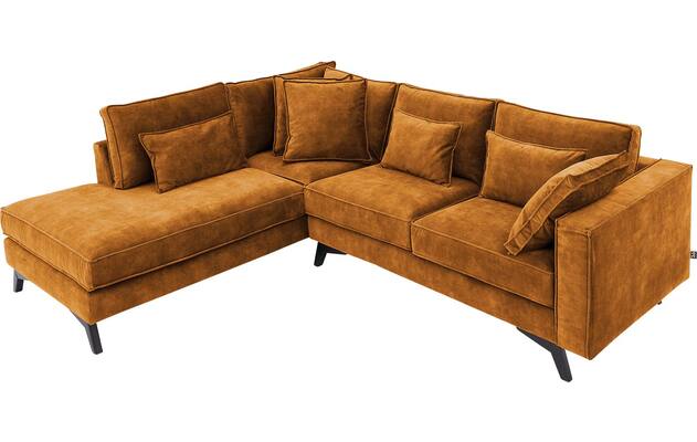 Goossens hoekbank chambre geel stof - 8235586-goossens-chambre-bank-stof-geel-05